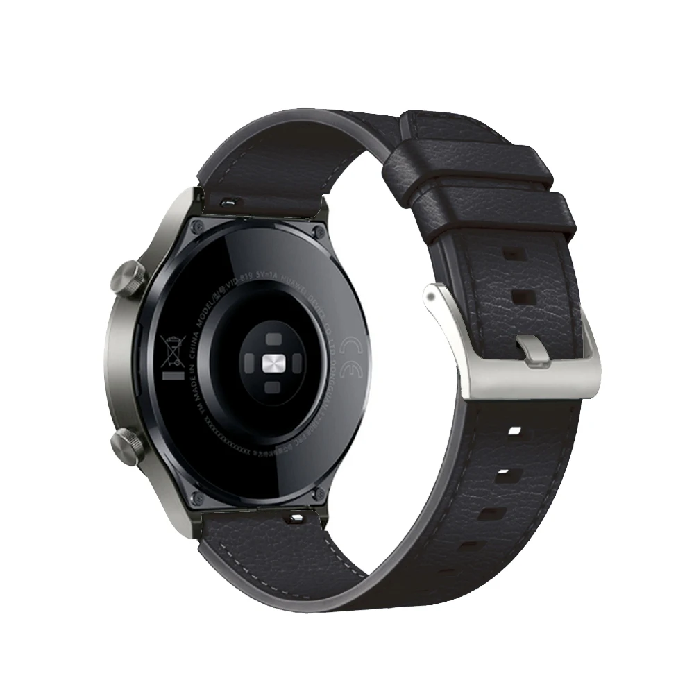 22mm Leather Smartwatch Sport Bracelet - Premium Wristband Strap