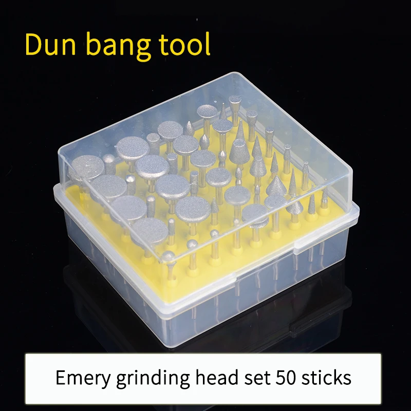 

50 Pieces / Set of Diamond Polishing Grinding Head Rod Special Grinding Jade Grinding Head Tool Combination Accessories