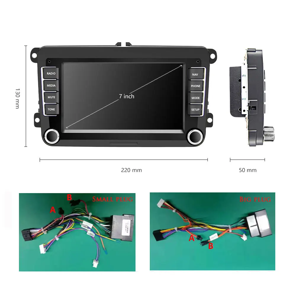 Автомагнитола Camecho 2 din MP5 плеер GPS навигация мультимедийная автомобильная