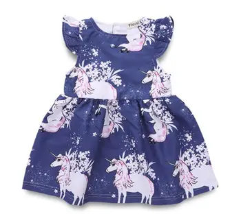 

Wholesale 5pcs/lot bulk Girls Clothes Kids Dress animal horse Girls Toddler Girl Dresses 1-5T sylvia 565418712079