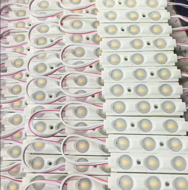 DC 12 В 3 светодиода SMD 5730 5630 Светодиодный модуль освещения супер яркий белый/теплый белый/красный/синий/зеленый светодиодные модули освещения