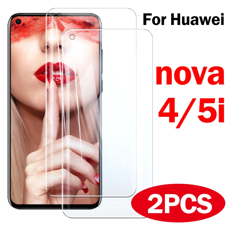 Защитное стекло закаленное для huawei nova 5i 2 шт.|Защитные стёкла и плёнки| |