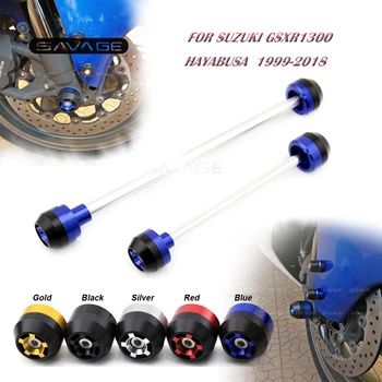 

Front Rear Axle Fork Crash Sliders For SUZUKI GSXR1300 HAYABUSA 1999-2018 Motorcycle Accessories Wheel Protector