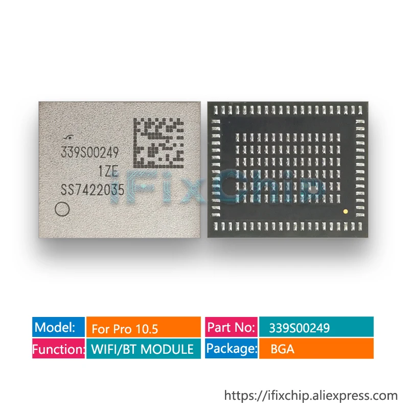 339S00249 для iPad Pro 10 5 Wifi IC 5/Air1 wifi модуль A1701 A1709 Wi-Fi чип | Электронные компоненты и