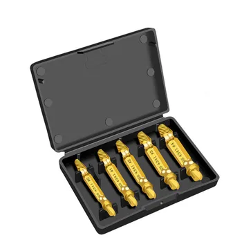 

Speed Screws Out Extractor Drill Bits Tool Set Broken Damaged Bolts Remover for Woodworking LB88