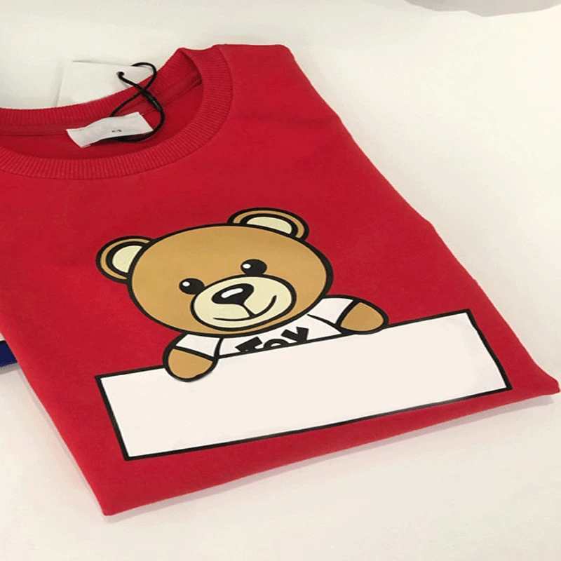 Детский топ на осень и зиму, футболка с длинными рукавами одежда для детей 3-7 лет, minecraft - Цвет: Красный