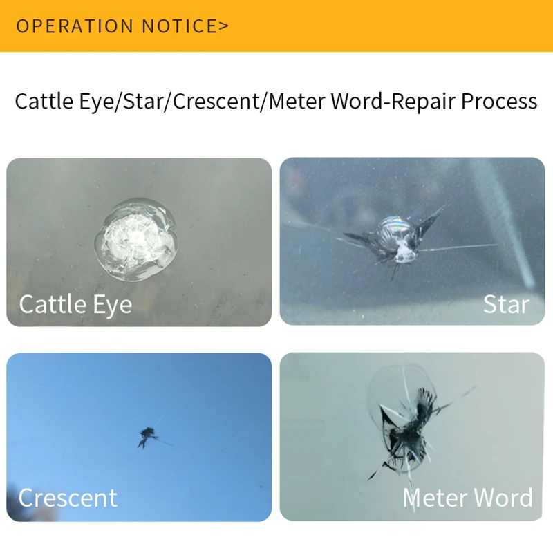 Инструмент для восстановления стекла лобового автомобиля набор инструментов