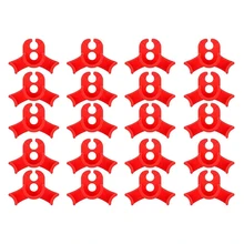 

(Pack Of 20 Pieces) LST Clip, Low Pressure Training Plant Bender For Plant Training (Red)