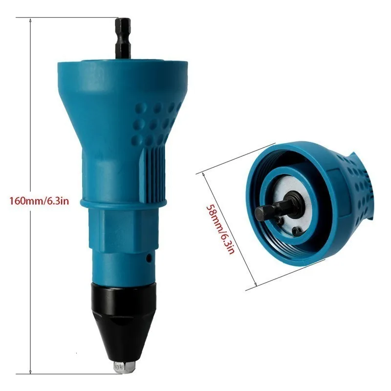 FGHGF 2.4-4.8mm Electric Pull Rivet Nut Guns Screw Set Riveting Adapter Cordless Drill Insert For Blind DIY Tools