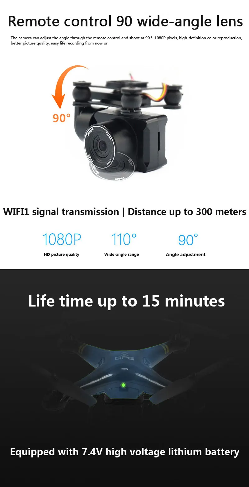 1080P HD gps Дрон 4K HD камера бесщеточный Квадрокоптер мотор 5G WiFi FPV RC Профессиональный Дрон вертолет автоматический возврат 20 мин Дрон
