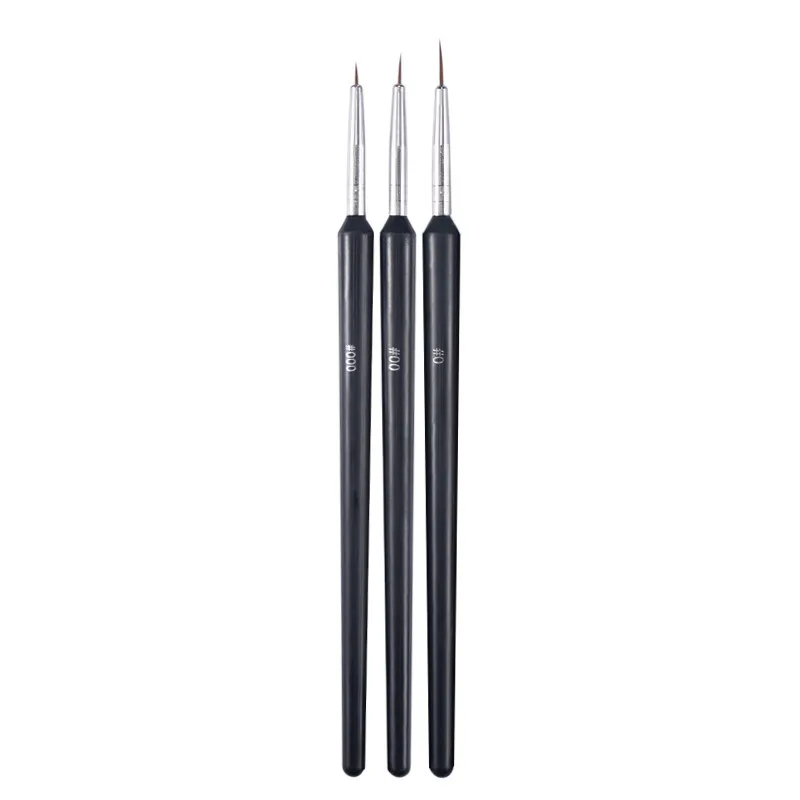 

Manicure Brush 3 a Set of Fluoresent Marker diao hua bi French Phototherapy a Crystal Nail Applicable