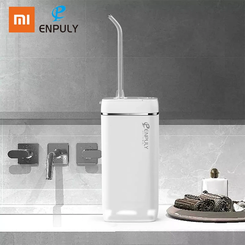 Xiaomi-irrigador Dental portátil ENPULY Mini, IPX8 resistente al agua, limpiador Bucal de 130ML