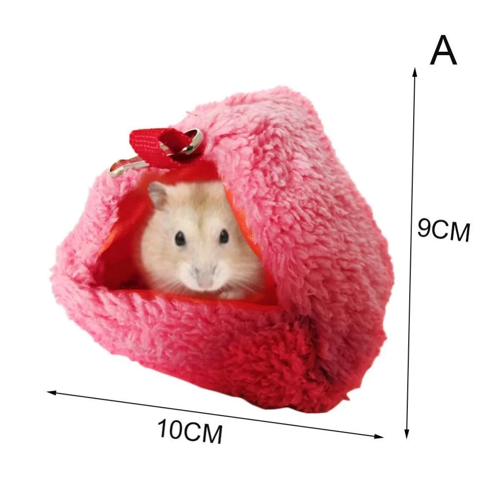 Маленький теплый туннельный гамак для домашних животных, подвесная кровать, хорек крыса, хомяк птица, белка, сарай, пещера, хижина, подвесная клетка для домашних птиц, принадлежности для попугаев