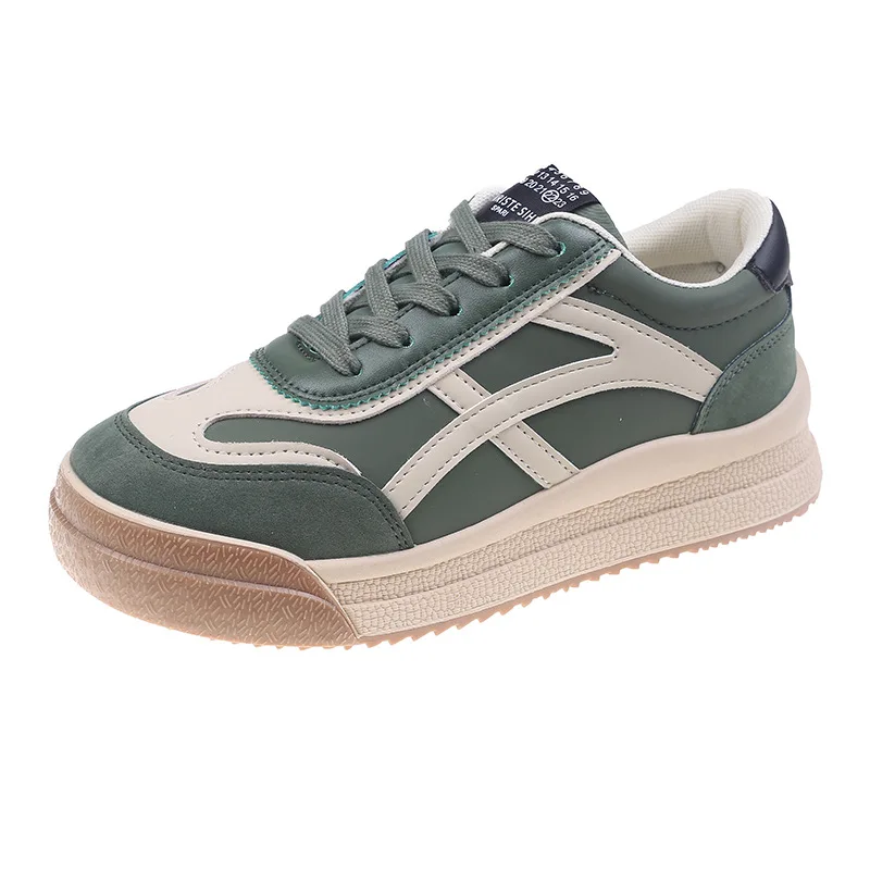 2021 Spring and Autumn New Running Sneakers Trend Small White Shoes Women's Casual All-match Platform Shoes Single Shoes