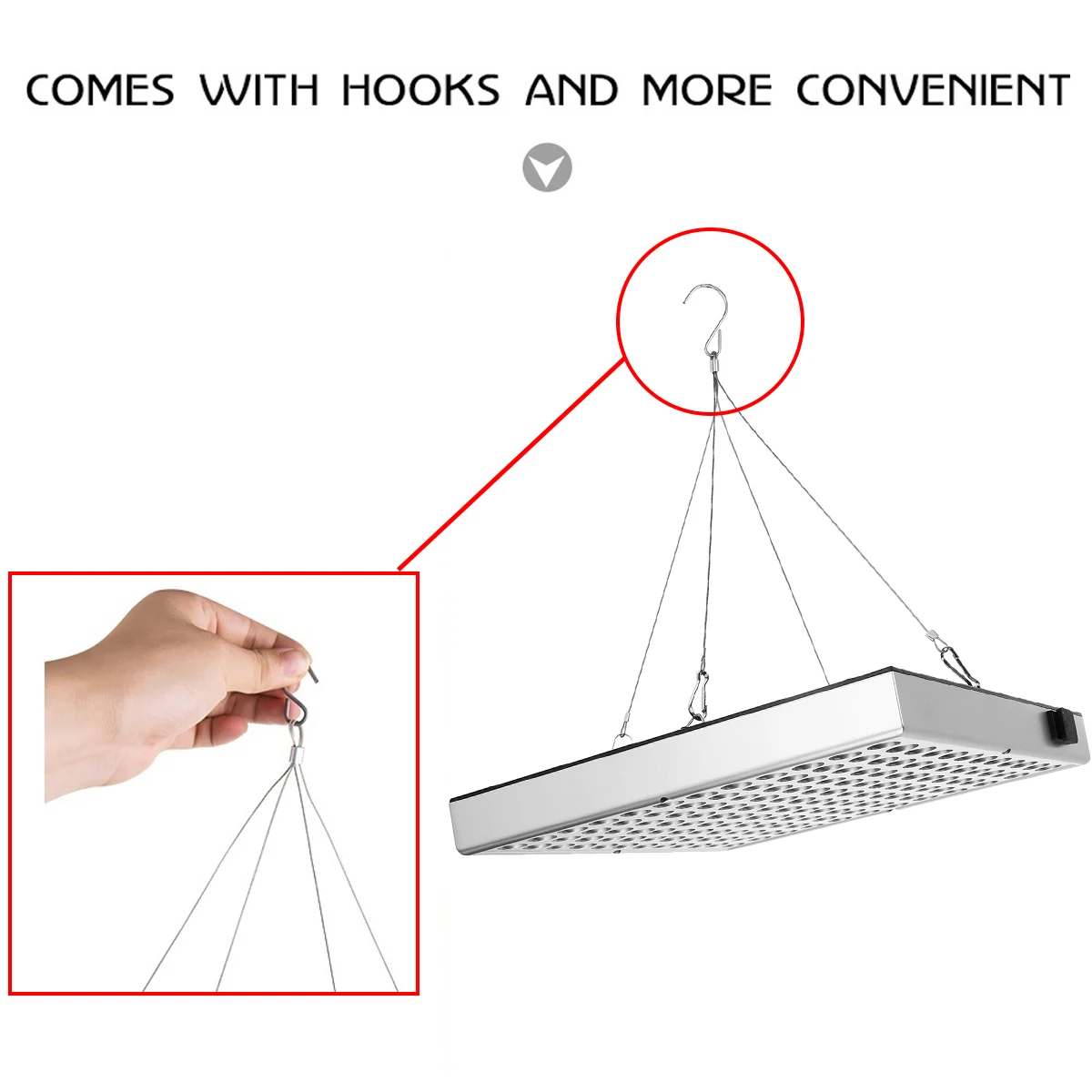 3000W 144LED Grow Light Full Spectrum Greenhouse Hydroponic Office Indoor Grow Lights Flower Veg Growing Lamp Gardening Supplies