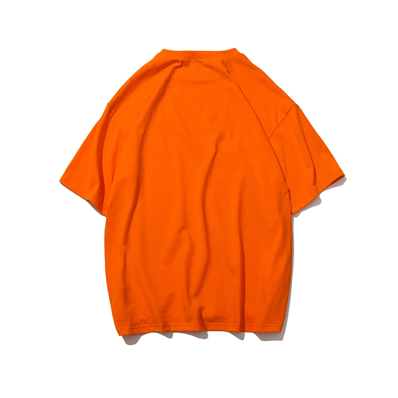 2019 Men's Summer New Casual Letter Printing Short-sleeved Round Neck T-shirt Loose Harajuku Temperament Trend Cotton