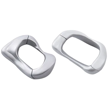 

2 Pair Steering Wheel Control Booster Counterweight Ring - for Tesla Model 3 Y & for Tesla Model S X