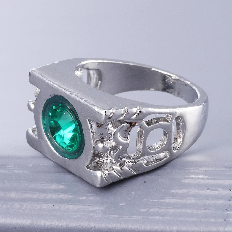 jewelry rings ring jewelry Fashion Jewelry Charm Green Lantern Ring For Men And Women