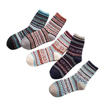 New Design Retro Cashmere High Quality Comfortable Ethnic Style Warm Man Socks