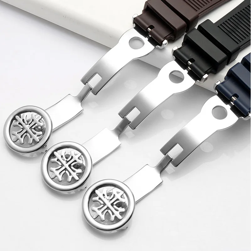 Shengmeirui для patek phillippe силиконовые резиновые часы с 25*13 мм насечкой 5711 5712 г мужские спортивные часы ремень