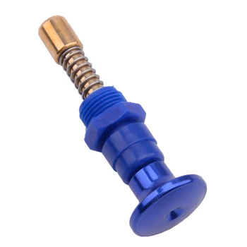 

28mm-41mm Carburetor Pull Choke Lever Plunger Replacement Blue Fit For Keihin PWK Airstriker Yamaha Honda