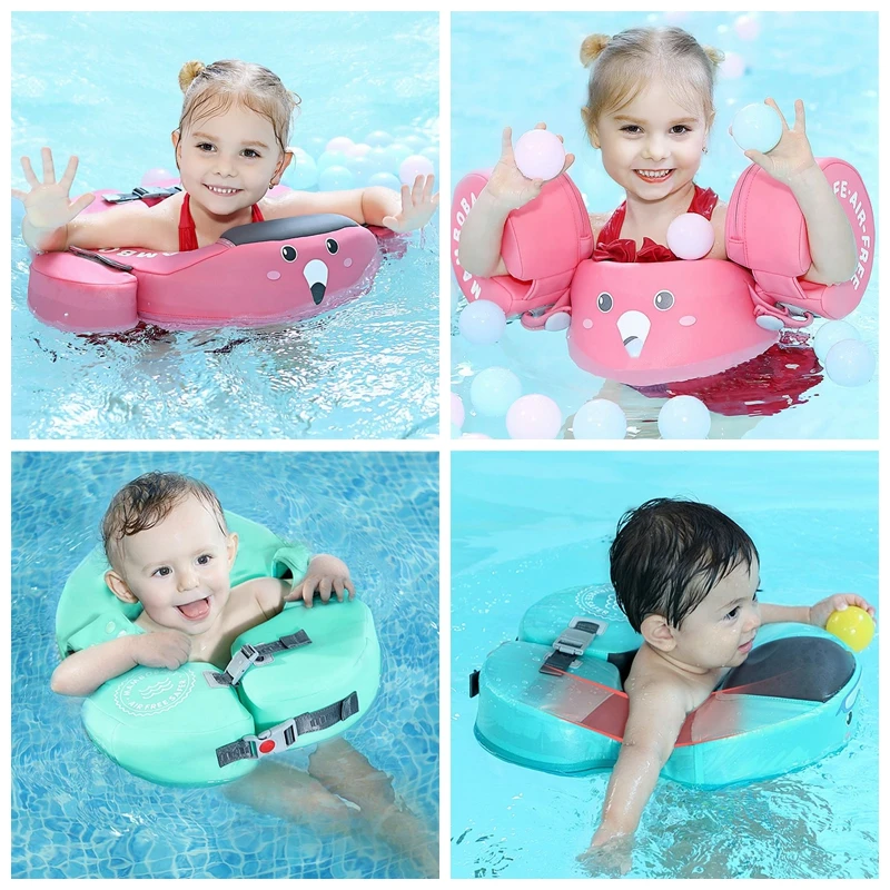 Niet Opblaasbare Float Kind Zwemmen Ring Drijft Baby Floater Bad Zwembad Speelgoed Trainer Voor Baby - AliExpress