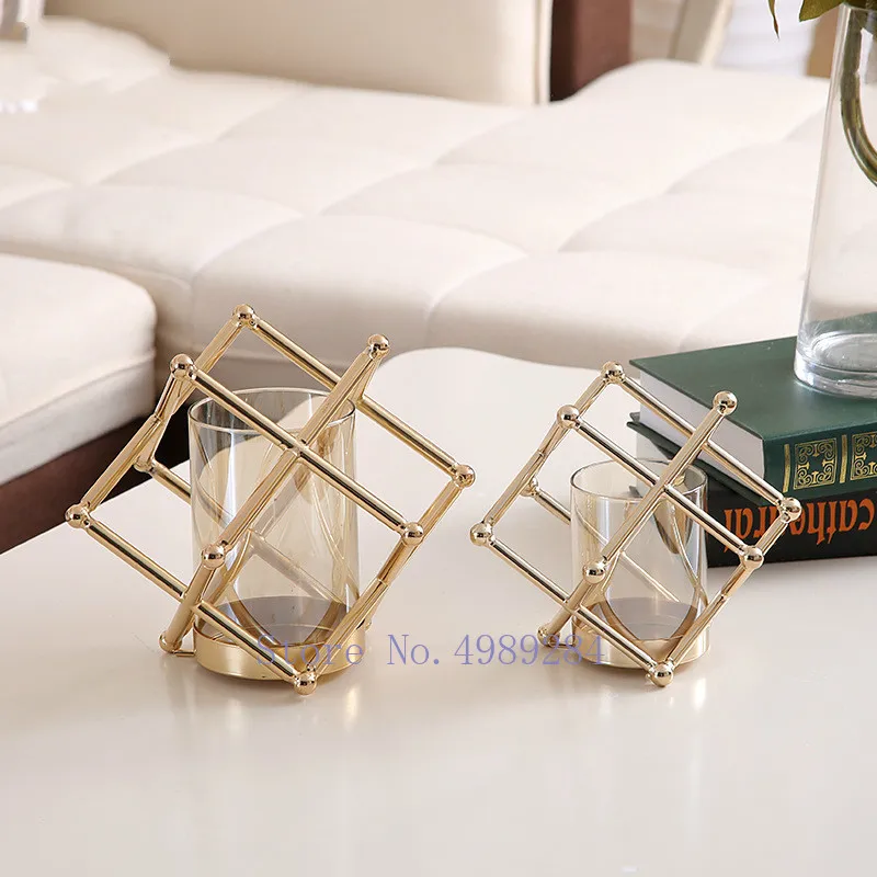 Golden Geometry Abstract Modern Center Pieces 3 Golden Geometry Abstract Modern Center Pieces 3