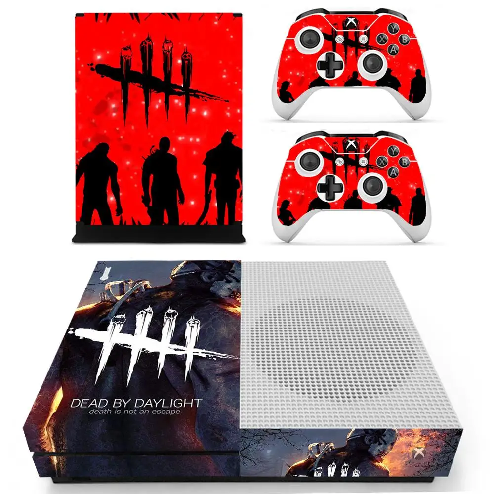 Dead by Daylight наклейка s для Xbox One S наклейки для кожи наклейки Pegatina для Xbox one Slim консоль и два контроллера