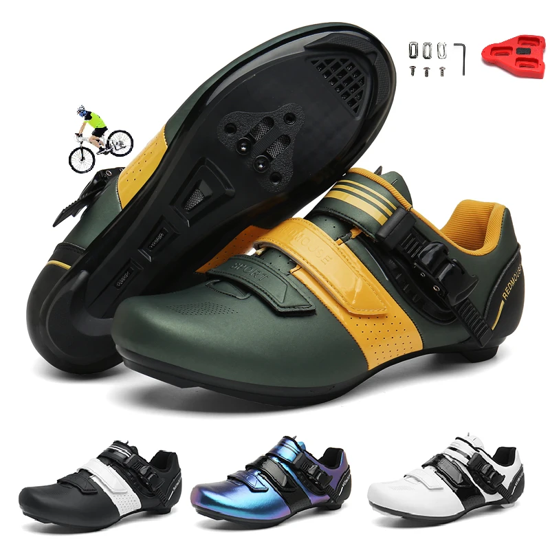 Professional MTB Cycling Shoes Men's Road Biking Ultralight Sneakers SPD Cleats 