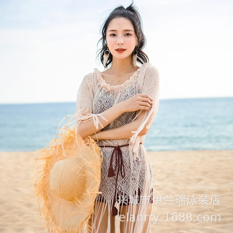 

South Korea Swimsuit Women's Three-piece Set Hot Springs Graceful Slimming Belly Covering-Split Type Sexy Bikini Swimwear