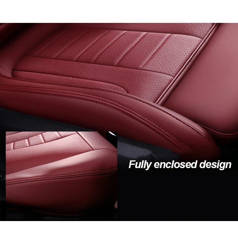 FUZHKAQI Custom Leather car seat cover For MAZDA ATENZA 6 CX-7 CX-4 CX-5 Axela MAZDA 3 8 2 5 CX-9 CX-3 Automobiles Seat Covers