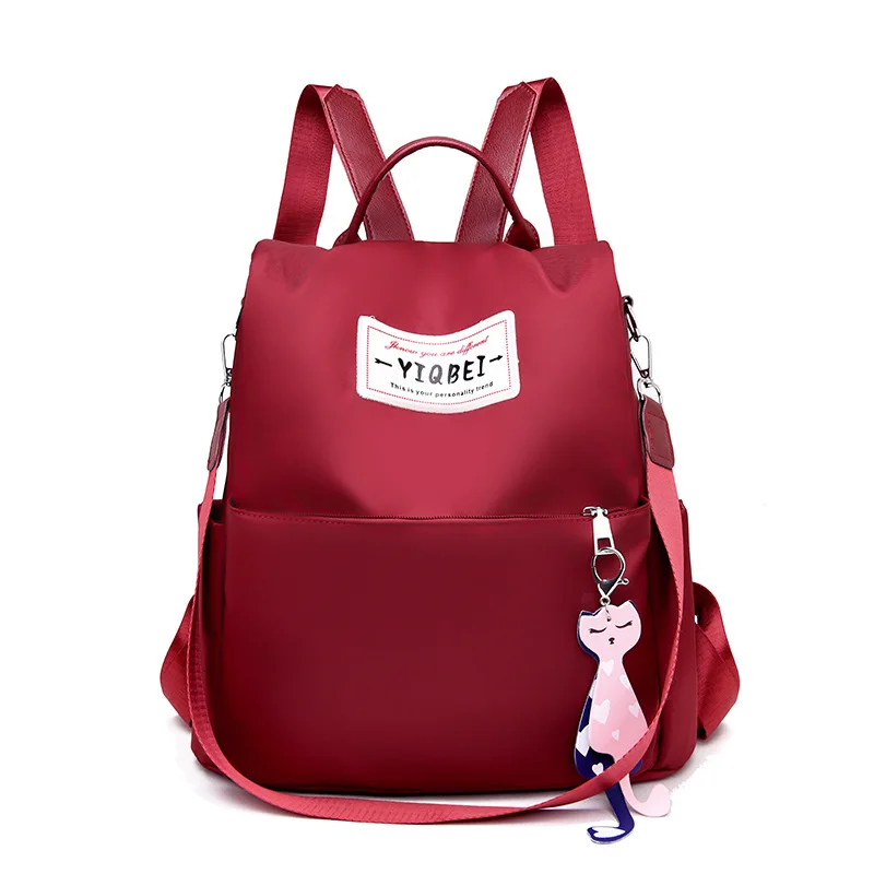 Liquidación Mochila Oxford de estilo Preppy para mujer, bolso de hombro para chicas adolescentes, Mochila de diseño nuevo, Mochila de día antirrobo B6qpeQMBR3k