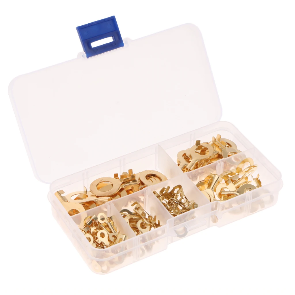 150 Pieces Insulated Electrical Wire Terminal Crimp Connectors Spade Set