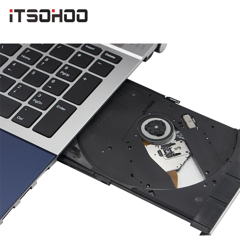 iTSOHOO Gaming Laptop 8GB RAM 1000GB Intel Core i7 Laptops 15.6inch with DVD RJ45 Win10 Notebook computer For Office Home use