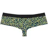 4PCS Mens Flowery Bulge Boxer Underwear Shiny 1/2 Coverage Cheeky Pouch Trunks Hot Bikini Boxers Shorts 2