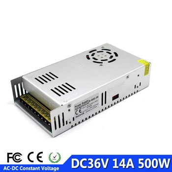 

Single Output Switching power supply DC36V 24V 48V 12V 500W Power Supplies led driver Transformer 110v 220v AC DC SMPS For light