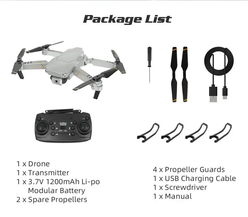 Intakt fortov kartoffel LeadingStar GD89 PRO EXA Drone with Camera 4K WiFi FPV Drone RC FPV  Helicopter VS Drone E58 E520 Quadcopter - AliExpress Toys & Hobbies