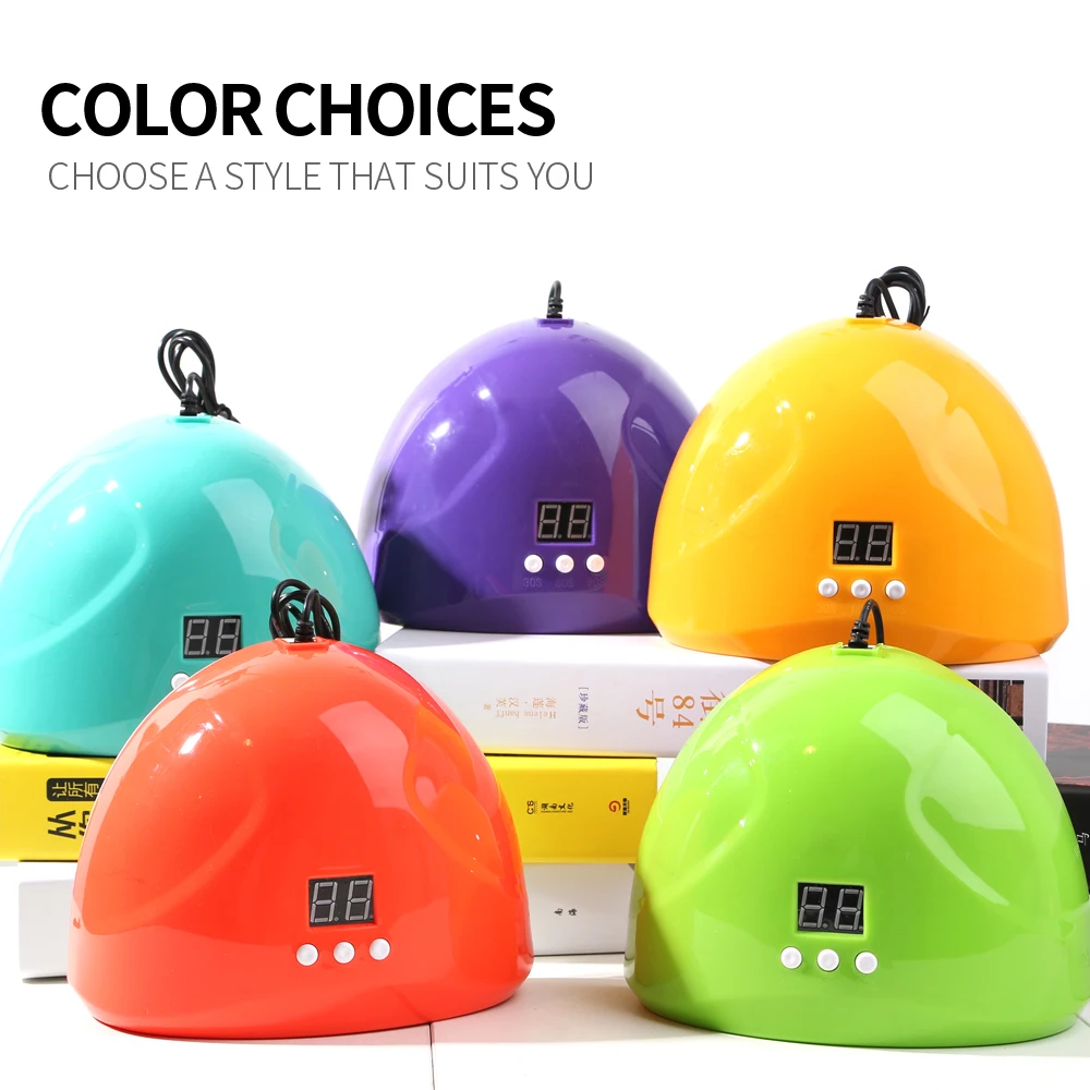 

ZK20 7 color 36W LED Nail Lamp Intelligent Sensor Phototherapy Therapy Machine Nail Dryer Machine For Curing UV Gel Nail Polish