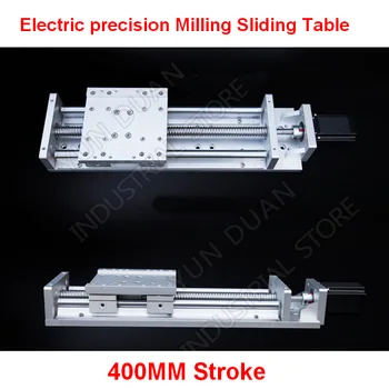 

400MM Stroke CNC Heavy Load Electric Precision Milling Sliding Table Slide Linear Stage SFU1605 C7 Ball Screw SBR Guide Platform