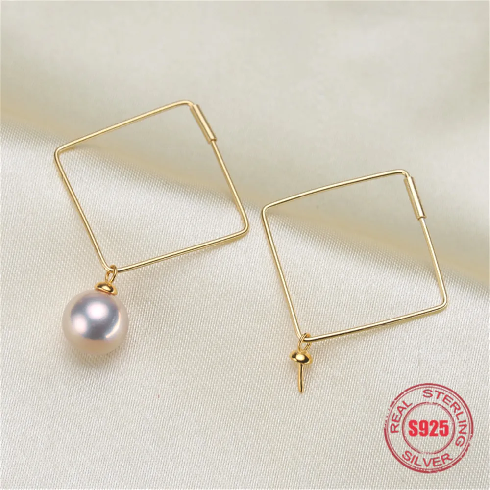 

Hot Sale Pearl Earring Materials - S925 Sterling Silver Earring And Pendant Accessories - DIY Jewelry Finding Making Supplies