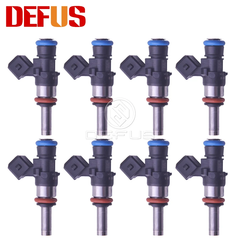 Форсунка топливного инжектора DEFUS 8X 0280158209 870cc 80lbs для бензинового автомобиля EV14 KT