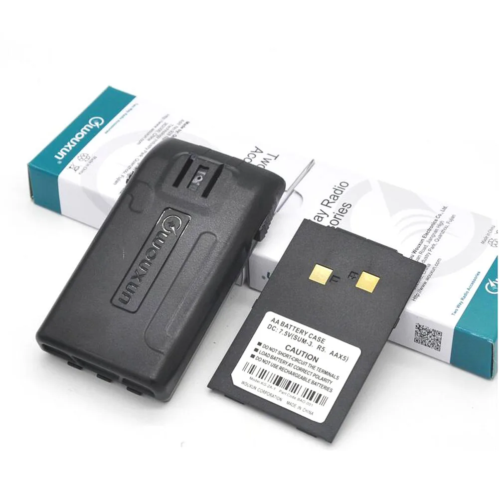 Radio 5 AA Battery Shell Case for Wouxun KG-UVD1P KG-UV6D KG-UV5D KG-UV3D KG-669 KG-679 KG-689 Plus KG-703 KG-810 Walkie Talkie