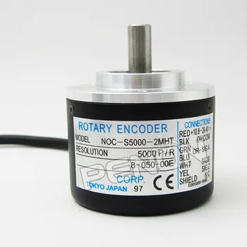 

NOC-S5000-2MHT Rotary Encoder 5000-2MD-2MHC Outside Diameter 50mm Axle Diameter 8mm
