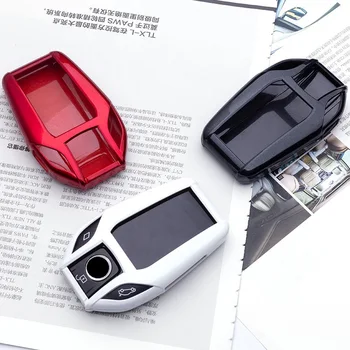 

Car ABS Key Cover Case Holder Shell key case cover for BMW 5 7 series G11 G12 G30 G32 i8 I12 I15 G01 X3 G02 X4 G05 X5 G07 X7