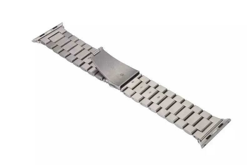 Цветной браслет для Apple Watch 38 мм 42 40 44 Iwatch ремешок наручных часов из нержавеющей