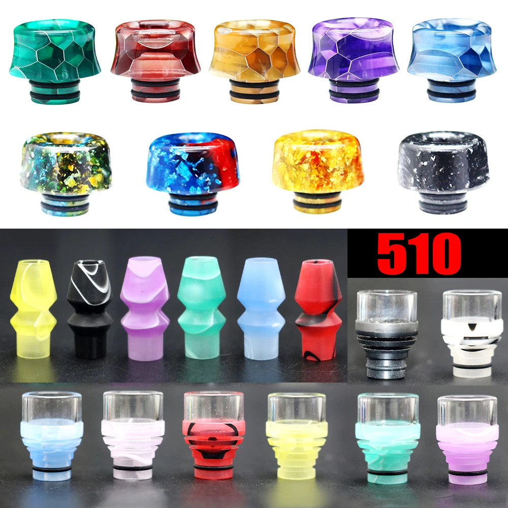 510 капельный наконечник для ego Aio Ijust s TFV8 baby TFV12 prince melo 3 mini CASCADE Baby SE AtomizerTank RTA RBA