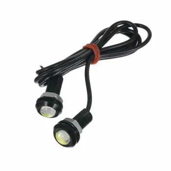 

Fog Lamp Eagle Eye Light On Screw Backup Aluminum Auto Car DRL 9W LED Red