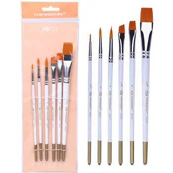 

ZHONGSHENG Drawing Sets Watercolor Pigment Oil Painting Pen Beginners Paint Pen Propylene Nylon Fine Art Multi-Written Short Rod