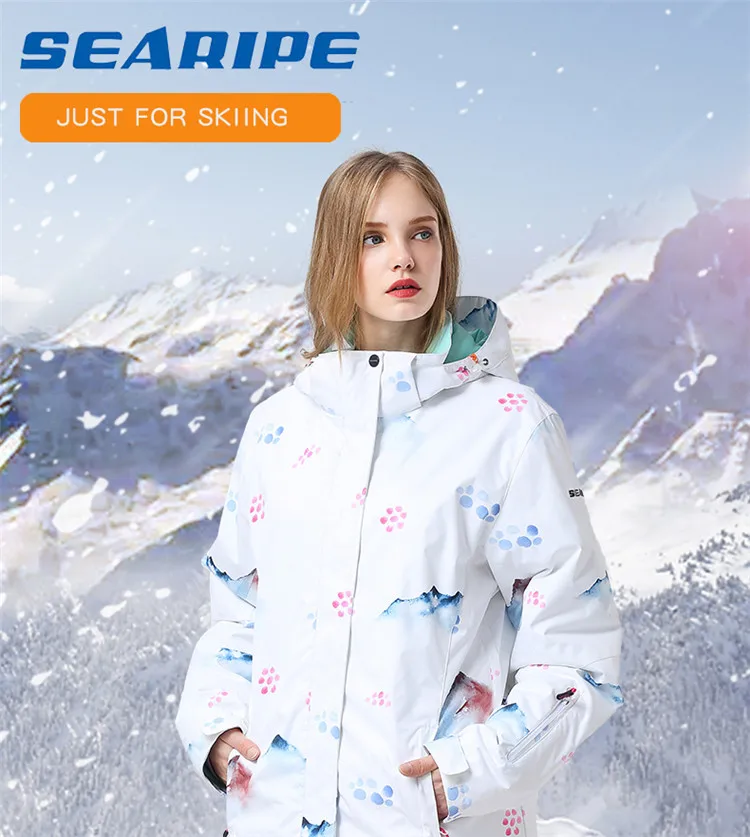 Ski Suit Women Snowboard Suit Female Winter Suit Skiing Sport Suit Snowboard Snow Suit Ski Jacket Women Snow pants Snowsuit