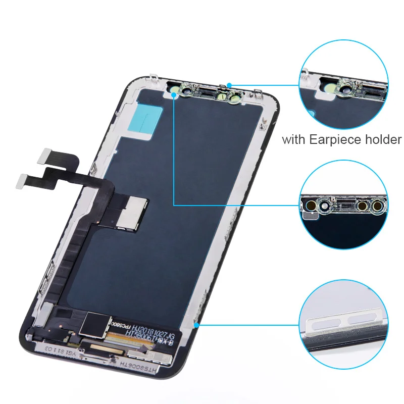 BFOLLOW оригинальный OLED с истинным тоном замена экрана для iPhone X XS Max XR ЖК дигитайзер